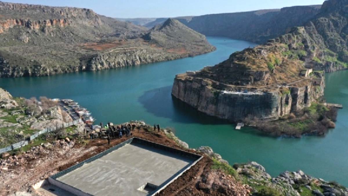 Смотровая площадка над инджекайским каньоном в Турции